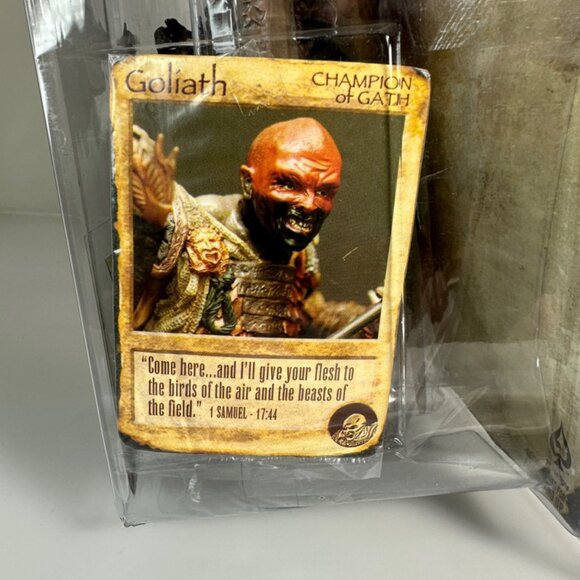 NIB THE MIGHTY TOYS The Mighty Goliath figure from David and Goliath htf RARE - Picture 8 of 12